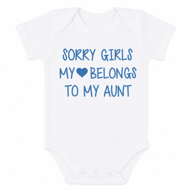 Rompertje met tekst - Sorry girls